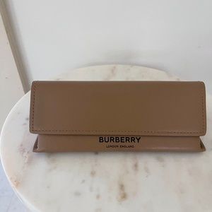 Burberry glasses case
